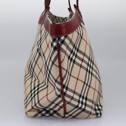 Burberry Nova Check Beige Canvas Tote Bag ( )