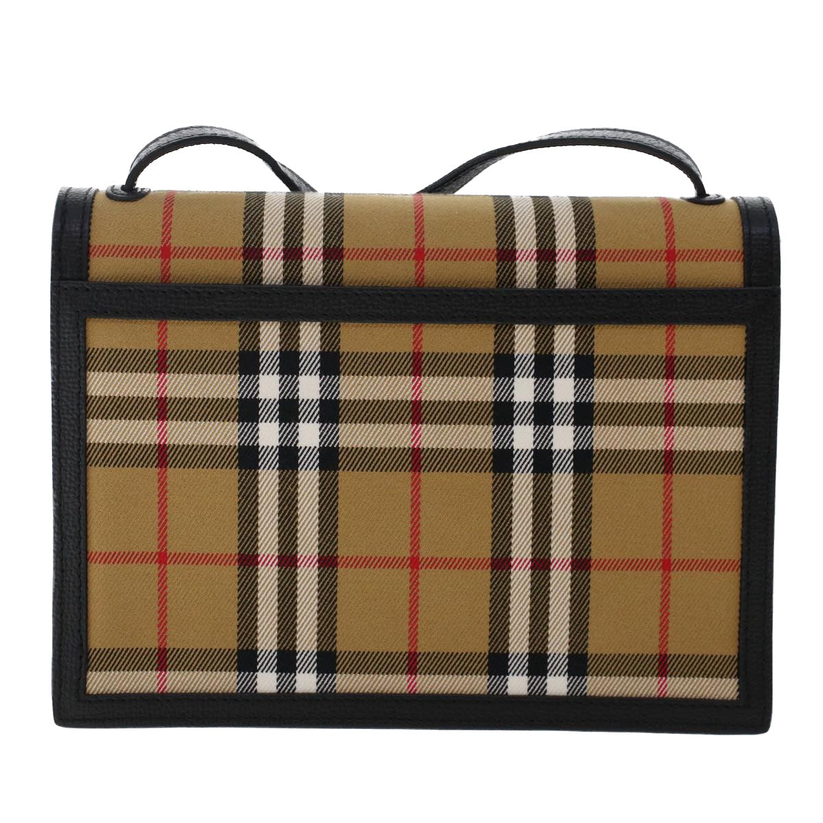 Burberry Brand Check White Shoulder Bag