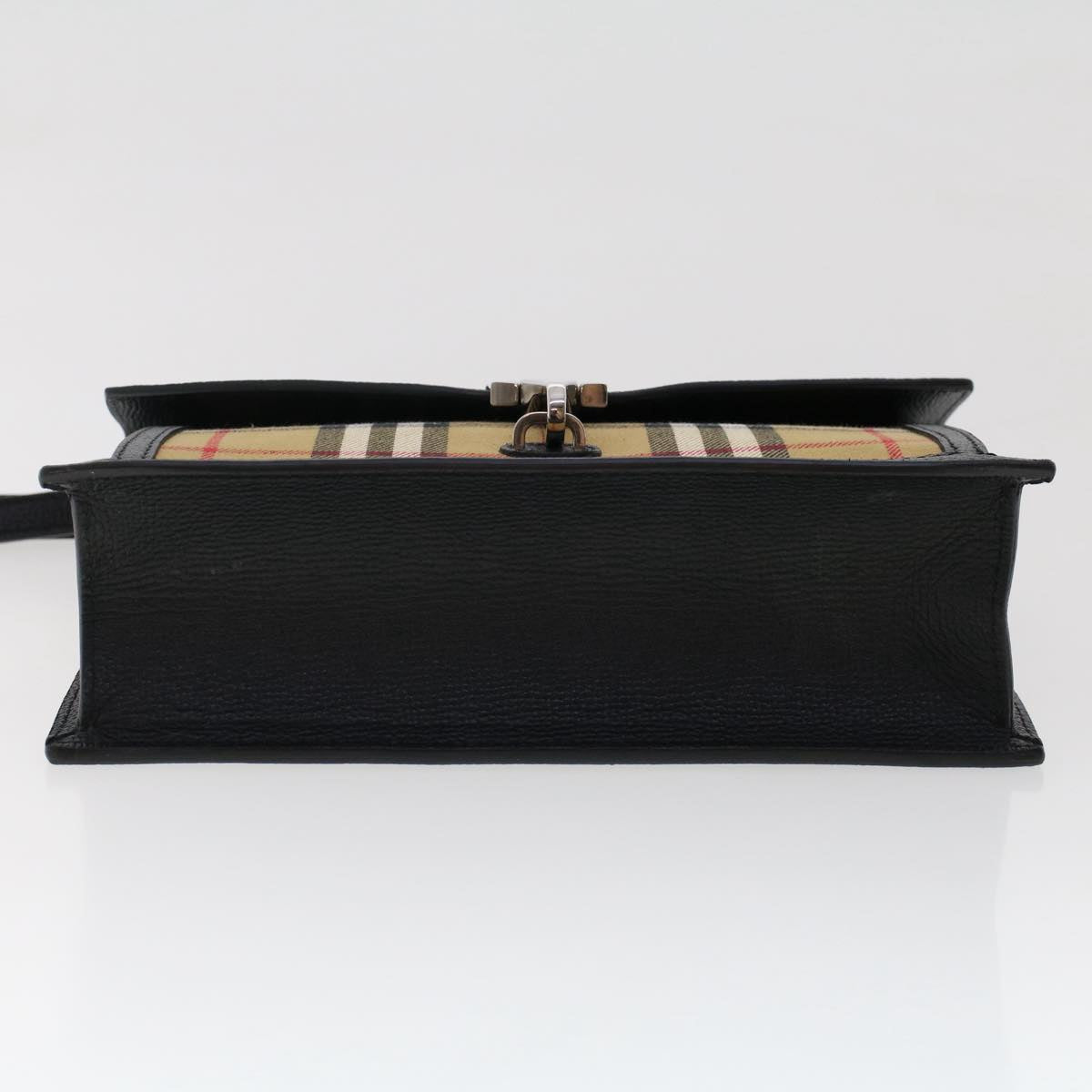 Burberry Brand Check White Shoulder Bag
