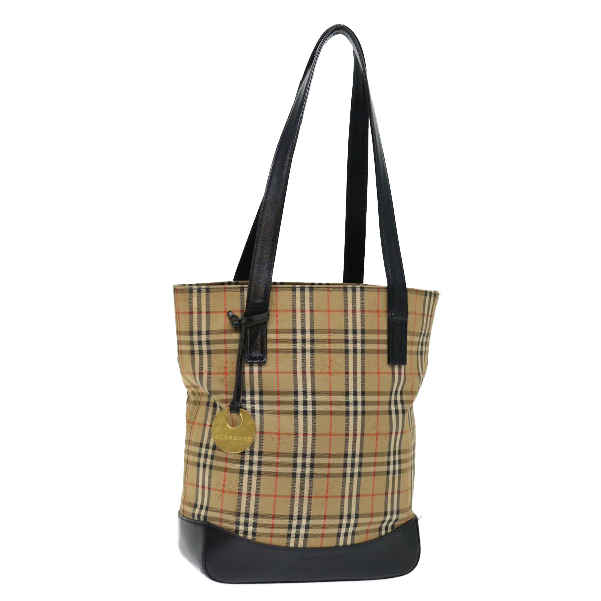 Burberry Nova Brand Canvas White Shoulder Bag Style 7