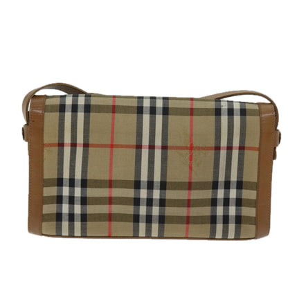 Burberry Nova Brand Canvas White Shoulder Bag Style 5
