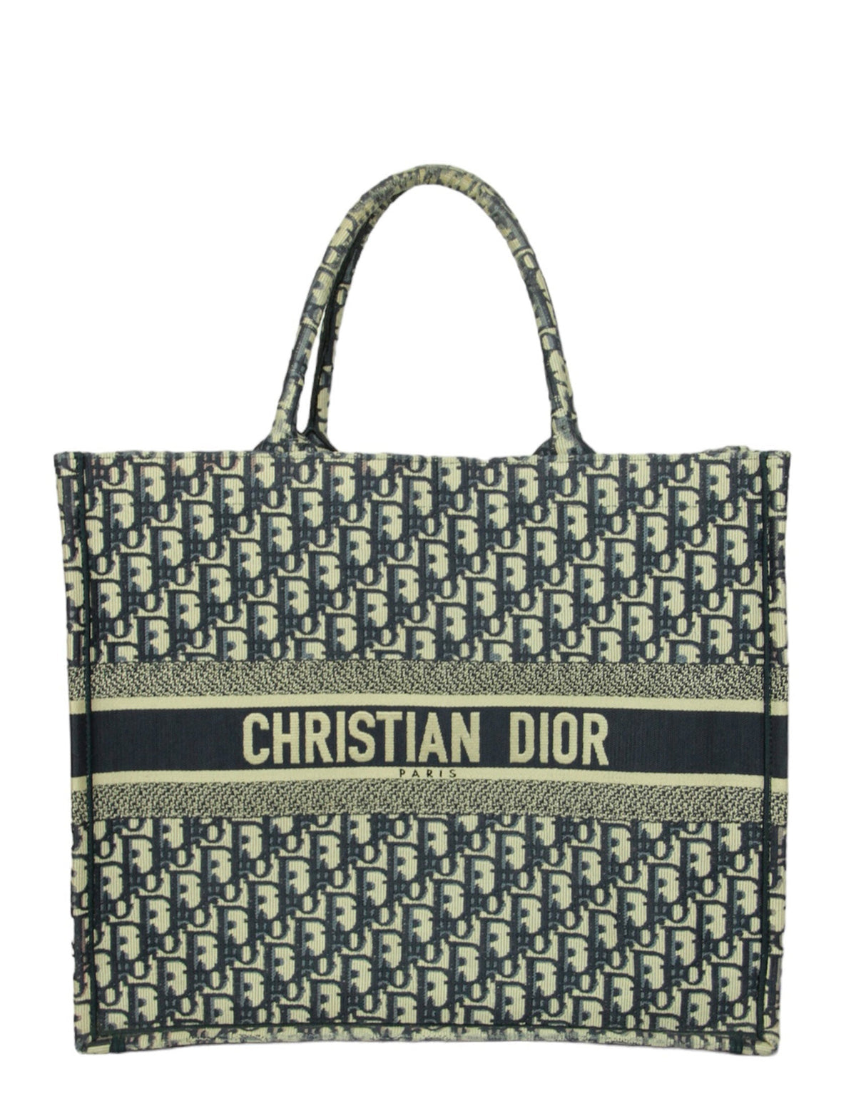 Dior Book Tote Oblique Blue Tote Bag Style 14 Rovelle Bags