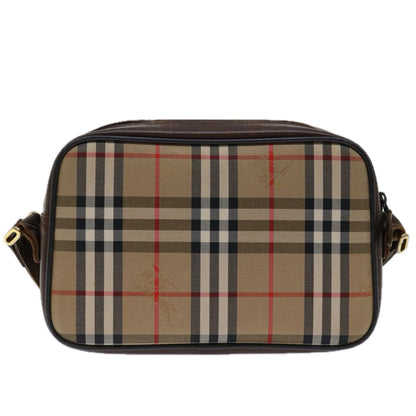 Burberry Nova Brand Canvas White Shoulder Bag Style 21