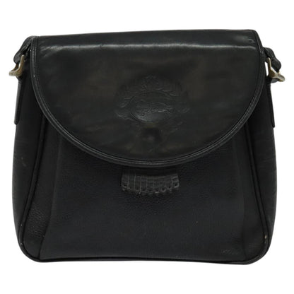 Burberry Blue Label Black Leather Shoulder Bag ( )