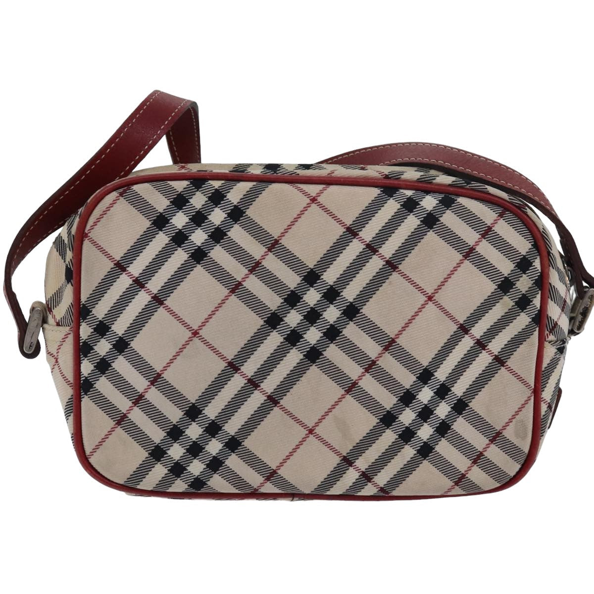 Burberry Nova Brand Canvas White Shoulder Bag Style 52