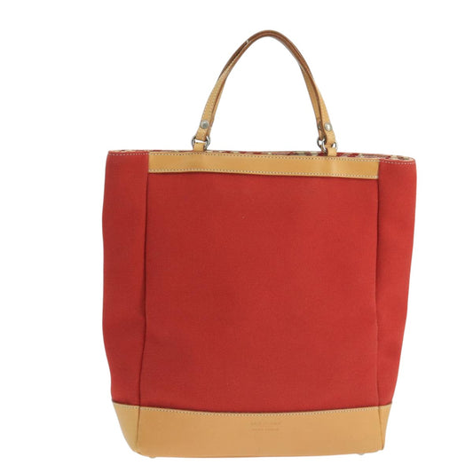 Burberry Blue Label Red Canvas Tote Bag ( )