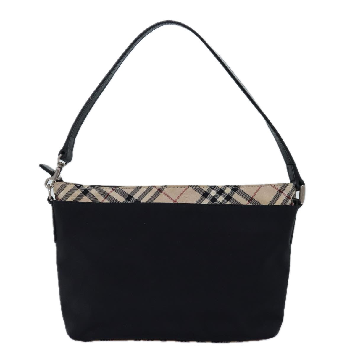 Burberry Nova Brand Check Black Shoulder Bag