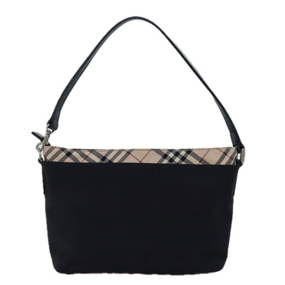 Burberry Nova Brand Check Black Shoulder Bag