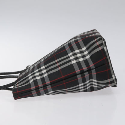 Burberry Nova Check Black Synthetic Handbag ( )