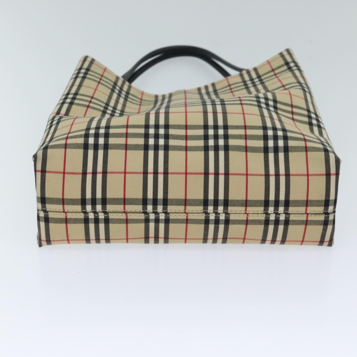 Burberry Nova Brand Canvas White Tote Bag Style 6