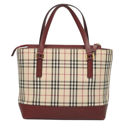 Burberry Nova Check Beige Canvas Tote Bag ( )