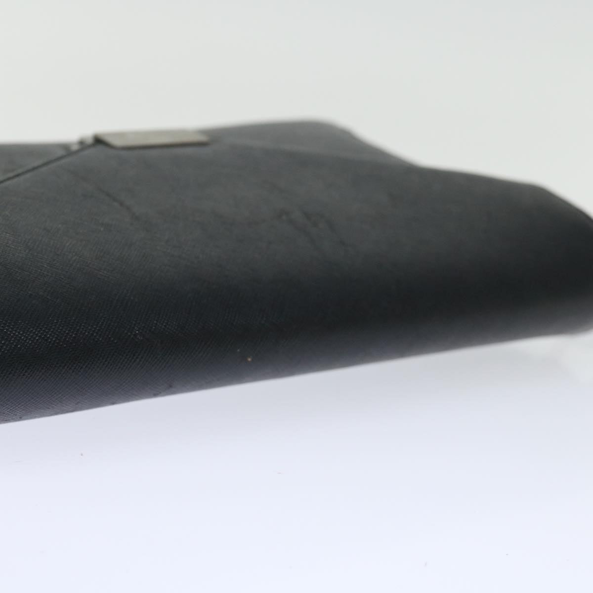 Burberry Brand Collector Leather Black Clutch Bag