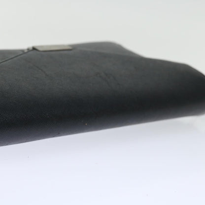 Burberry Brand Collector Leather Black Clutch Bag
