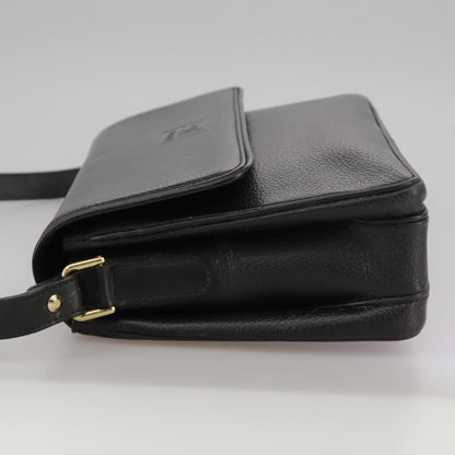Burberry Black Leather Shoulder Bag ( )
