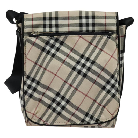 Burberry Blue Label Beige Nylon Shoulder Bag ( )