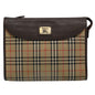 Burberry Brand Brown Clutch Bag