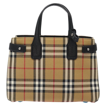Burberry The Banner Beige Canvas Tote Bag ( )