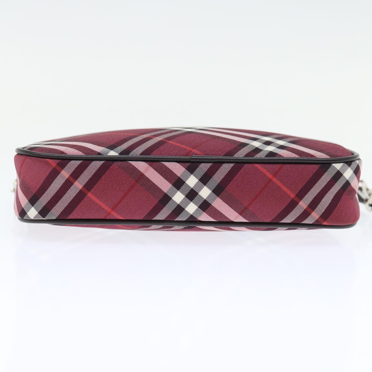 Burberry Brand Canvas Red Clutch Bag