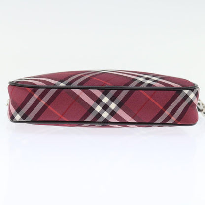 Burberry Brand Canvas Red Clutch Bag