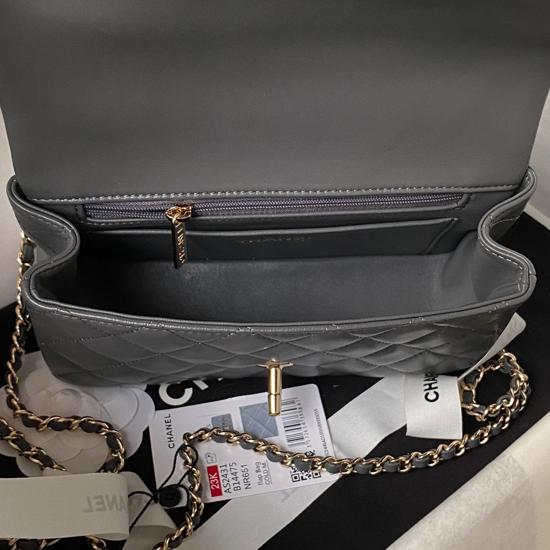 Chanel Mini Flap Bag With Top Handle