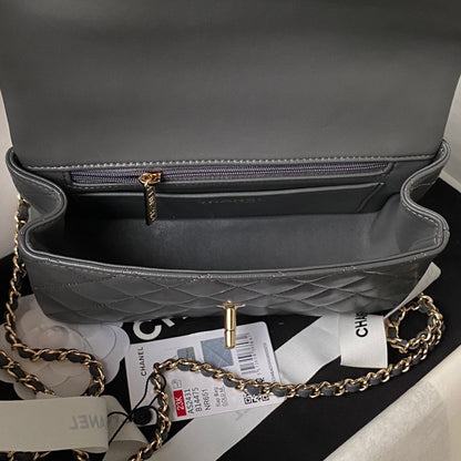 Chanel Mini Flap Bag With Top Handle
