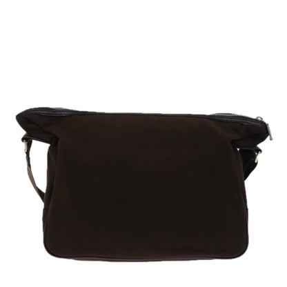 Burberry Brand Canvas Brown Shoulder Bag