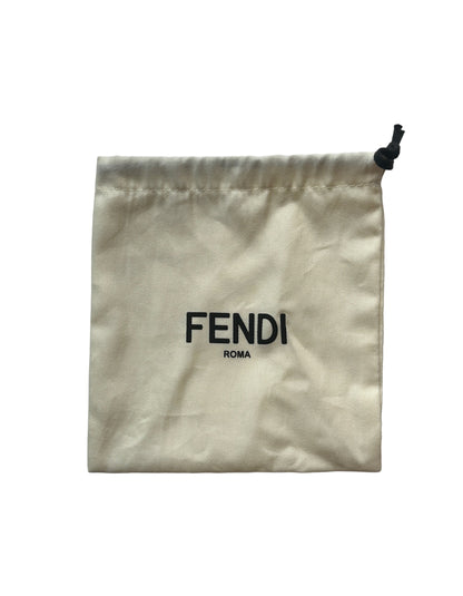 Fendi Brown Zucca Monogram Textured Velvet Strap You Rovelle Bags