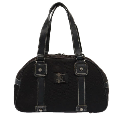 Burberry Black Canvas Handbag ( )