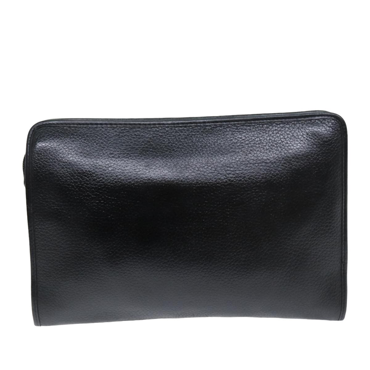 Burberry Brand Leather Black Clutch Bag Style 2