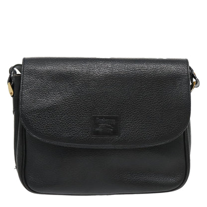 Burberry Black Leather Shoulder Bag ( )