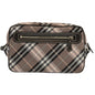 Burberry Nova Brand Check Pink Shoulder Bag