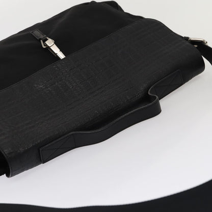 Burberry Nova Brand Leather Black Shoulder Bag Style 3