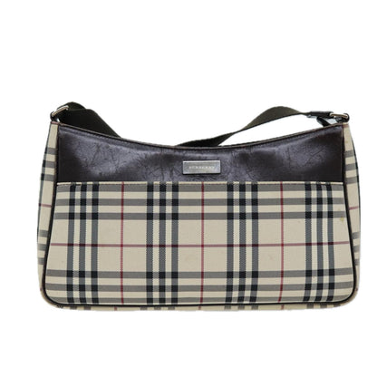 Burberry Brand Canvas White Shoulder Bag Style 2