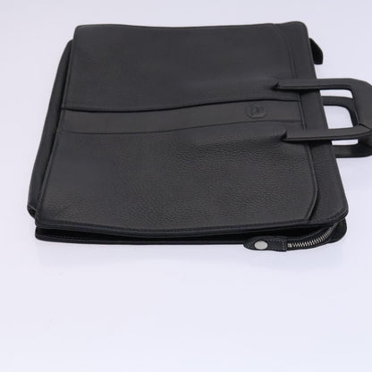 Burberry Black Leather Briefcase Bag ( )