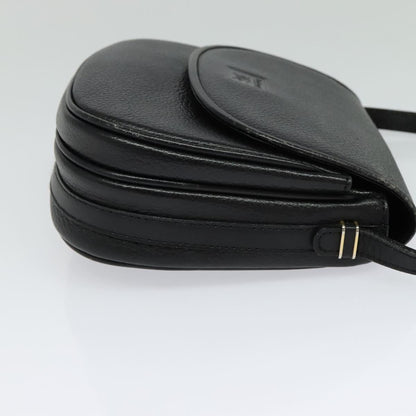 Burberry Black Leather Shoulder Bag ( )