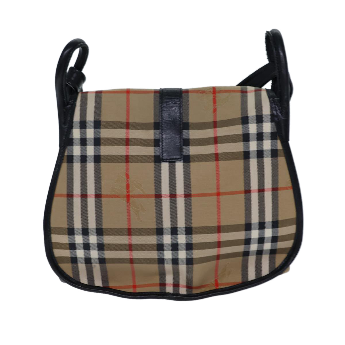 Burberry Nova Brand Canvas White Shoulder Bag Style 11