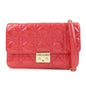 Christian Dior Cannage New Lock Patent Leather Chain Shoulder Bag Rovelle Bags