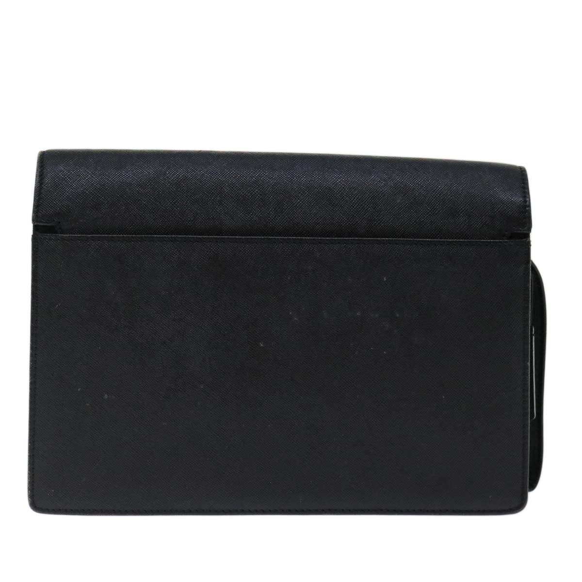 Burberry Brand Collector Leather Black Clutch Bag
