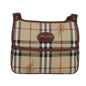 Burberry Nova Brand Leather White Shoulder Bag
