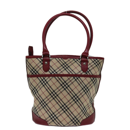 Burberry Nova Brand Canvas White Shoulder Bag Style 20