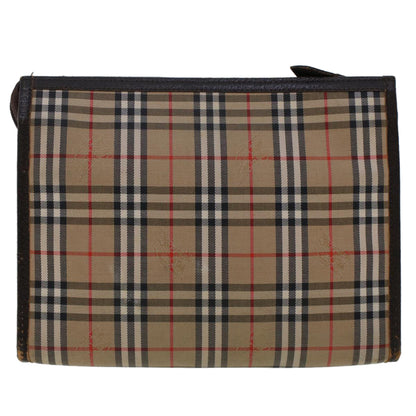 Burberry Brand Canvas White Clutch Bag Style 5
