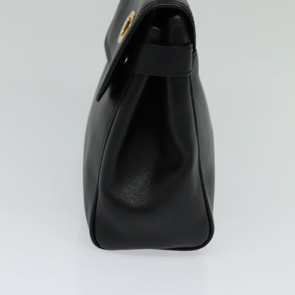 Burberry Black Leather Handbag ( )