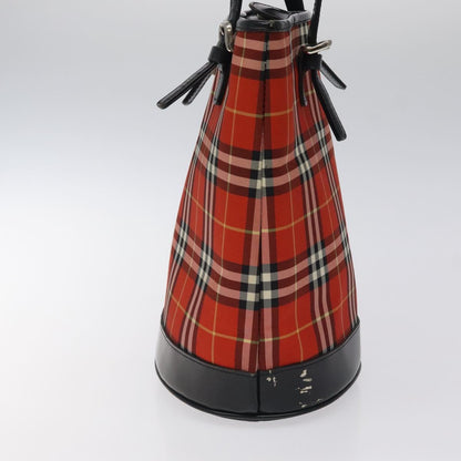 Burberry Blue Label Red Canvas Handbag ( )