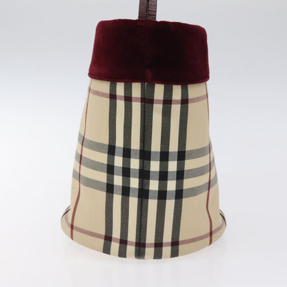 Burberry Nova Check Beige Canvas Handbag ( )