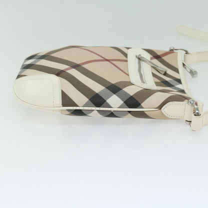 Burberry Brand Canvas White Shoulder Bag Style 7