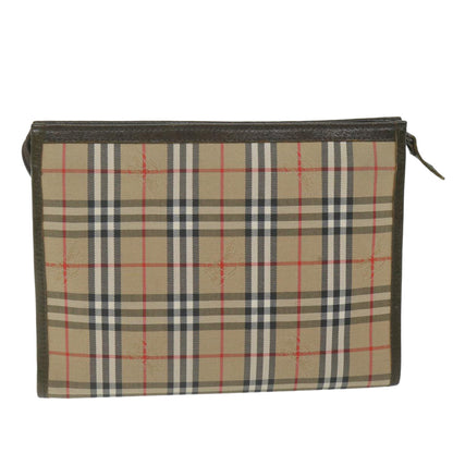 Burberry Brand Canvas White Clutch Bag Style 4