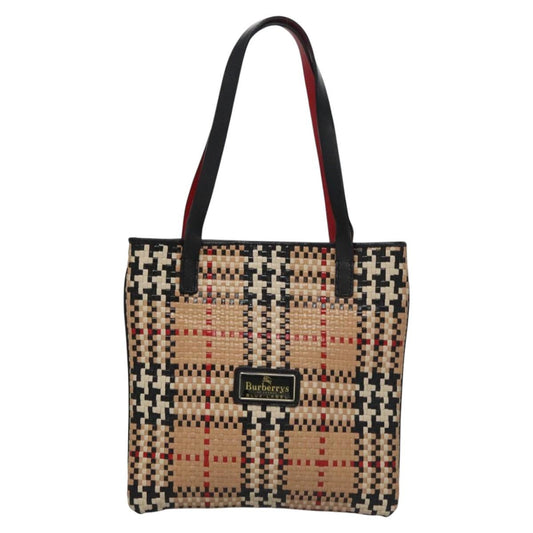 Burberry Black Label Beige Leather Handbag ( )
