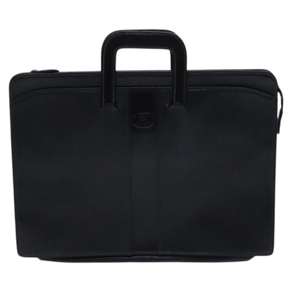 Burberry Black Leather Briefcase Bag ( )