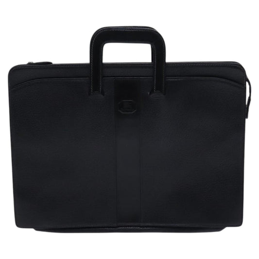 Burberry Black Leather Briefcase Bag ( )