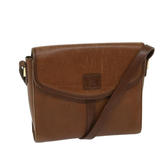 Burberry Brand Leather Brown Shoulder Bag